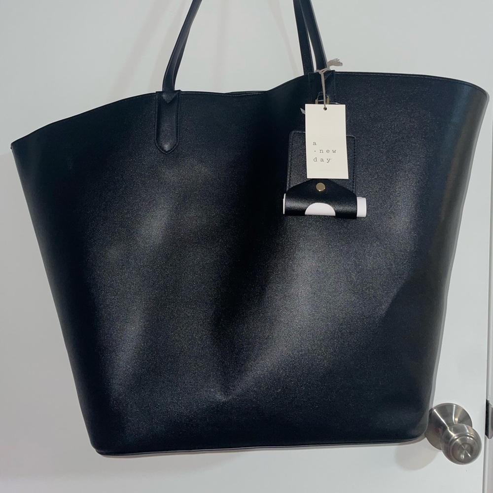 Target Black XL tote